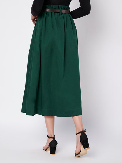 Grassland Paper-bag Skirt