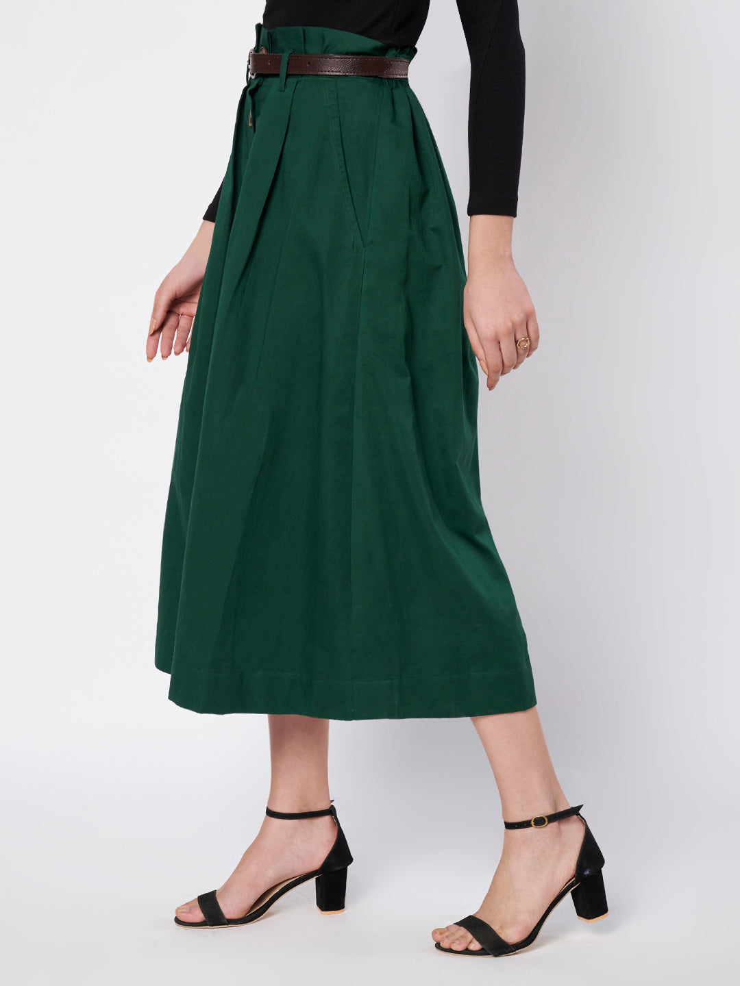 Grassland Paper-bag Skirt