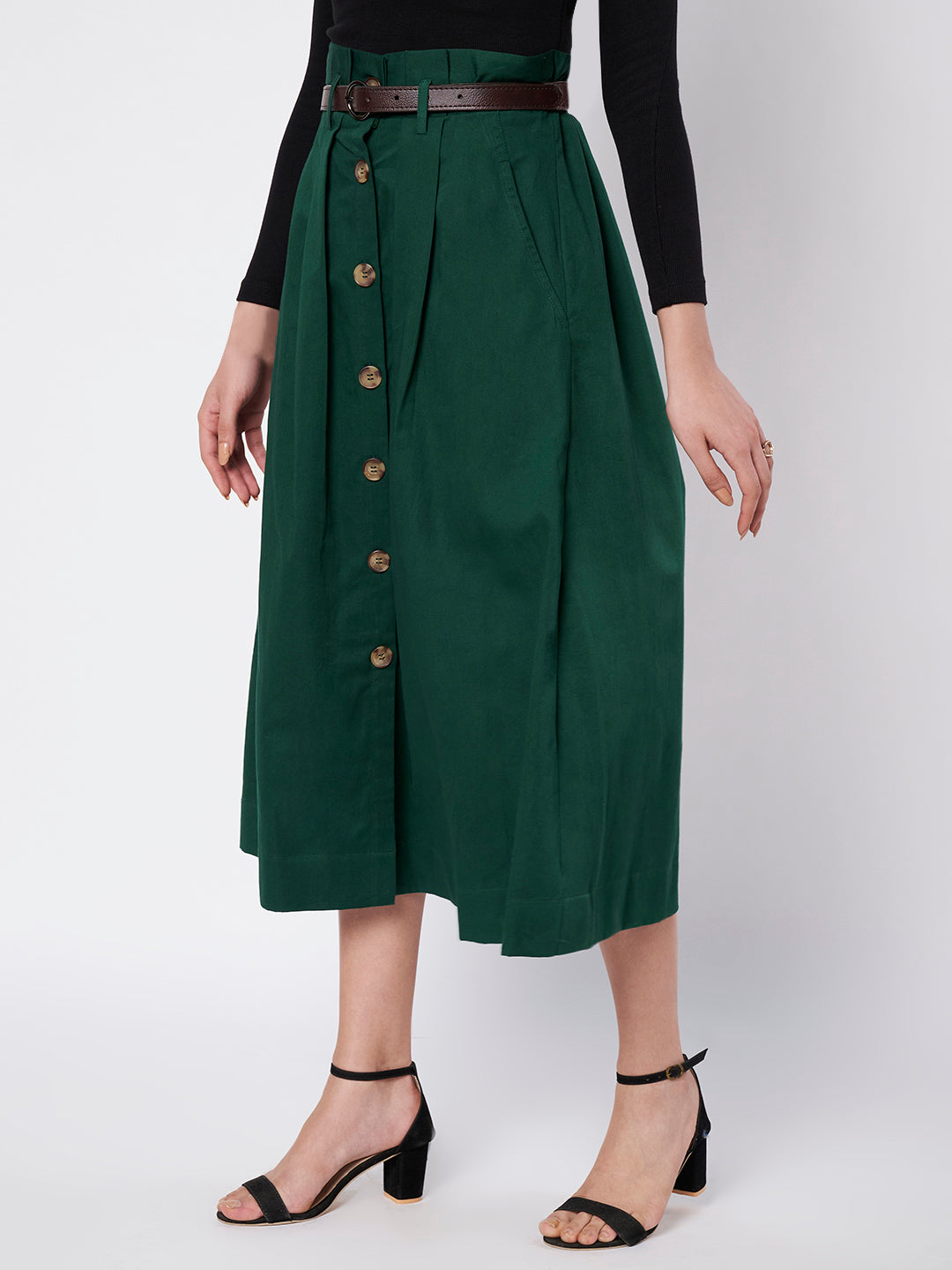 Grassland Paper-bag Skirt