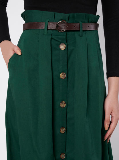 Grassland Paper-bag Skirt