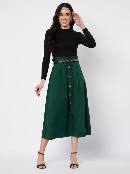Grassland Paper-bag Skirt