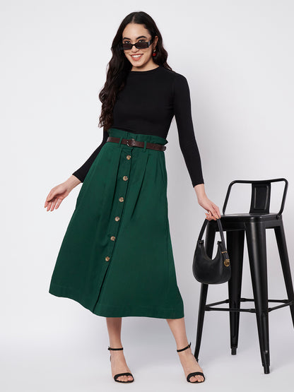 Grassland Paper-bag Skirt