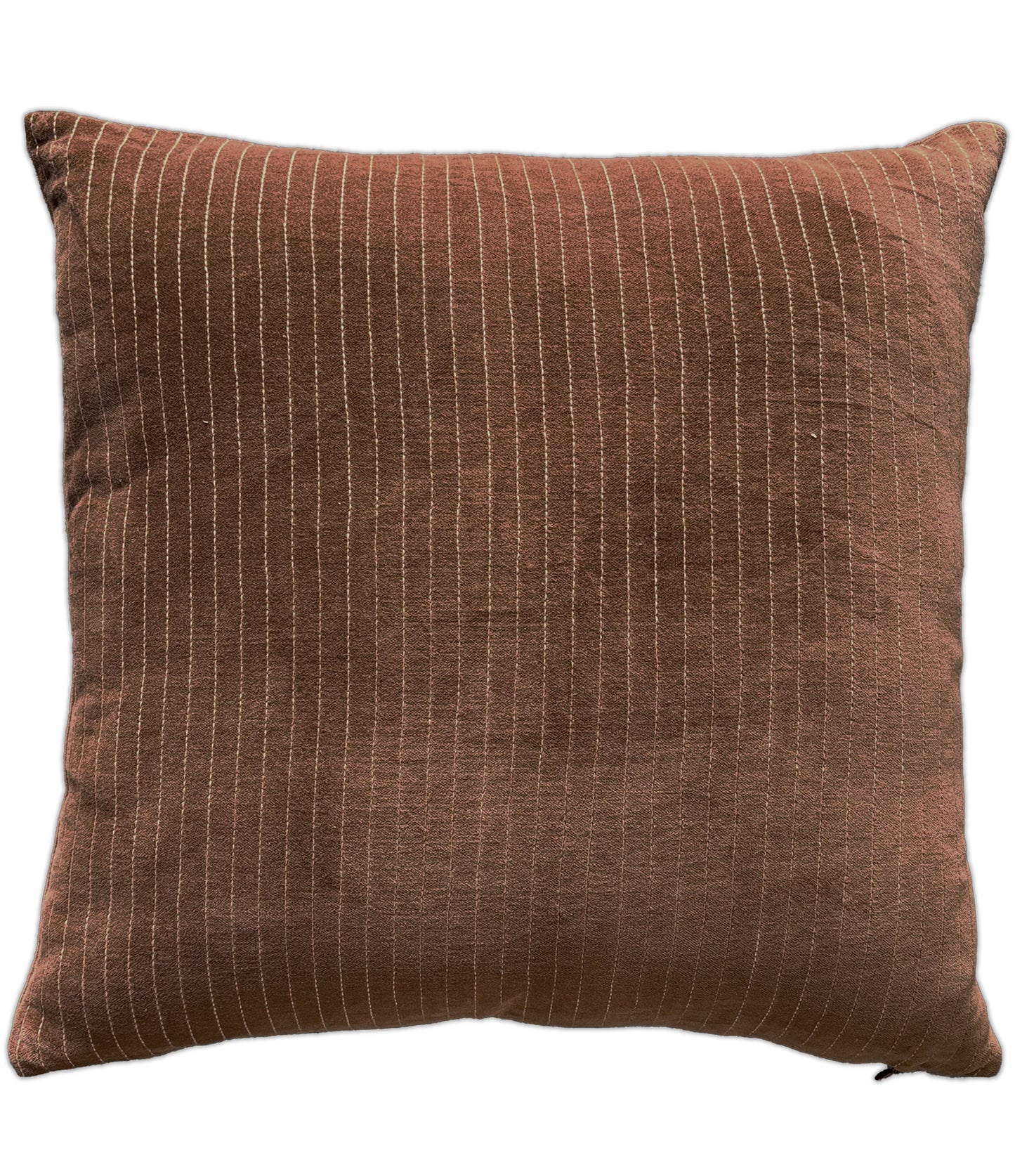 Stitchline Brown Velvet Cushion Cover
