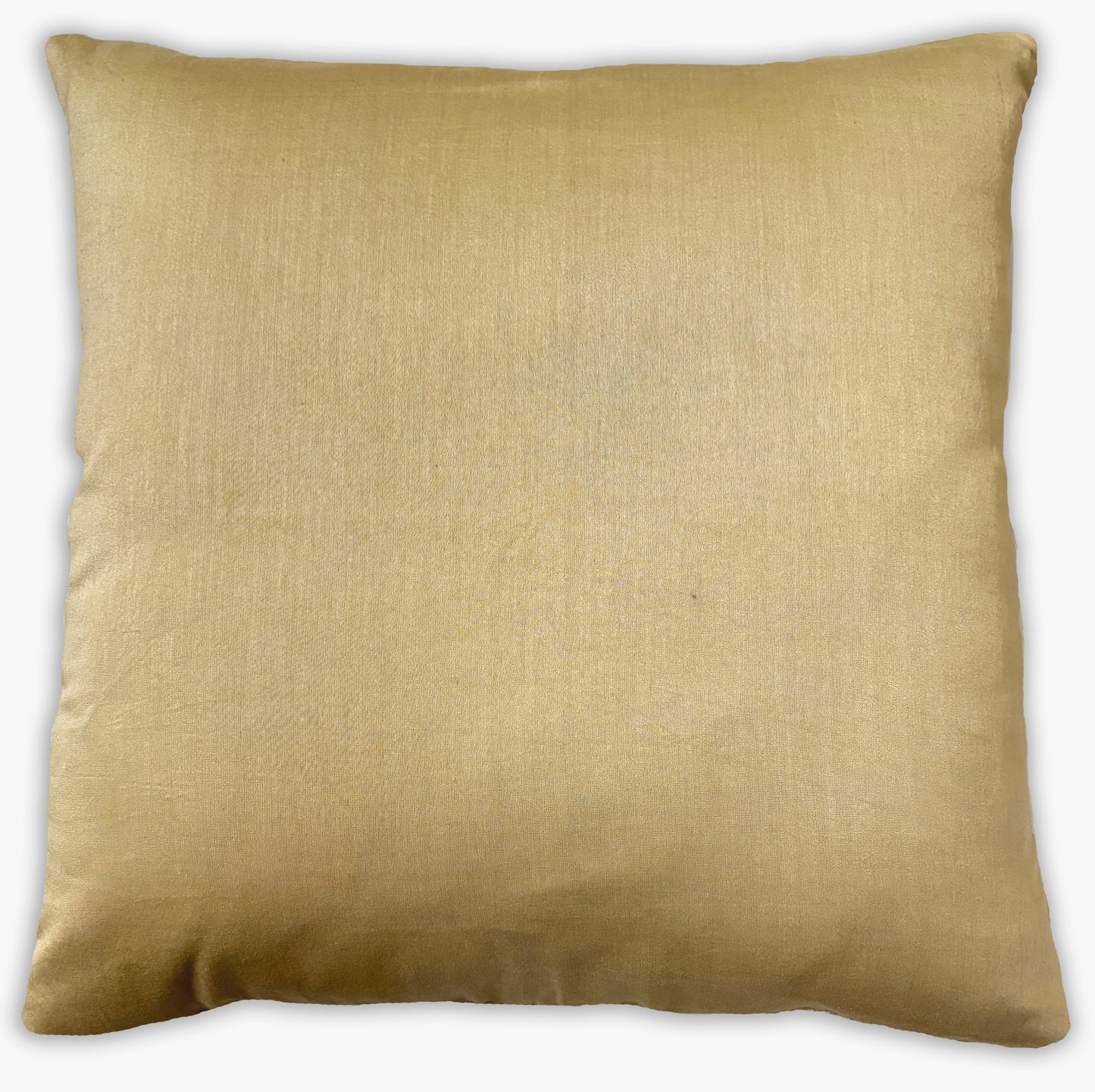 Gilded Chevron Golden Threadwork Cushion Cover