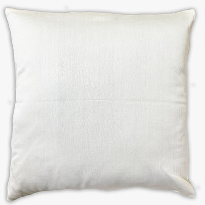 Zari Tide Off-White Embroidered Cushion Cover